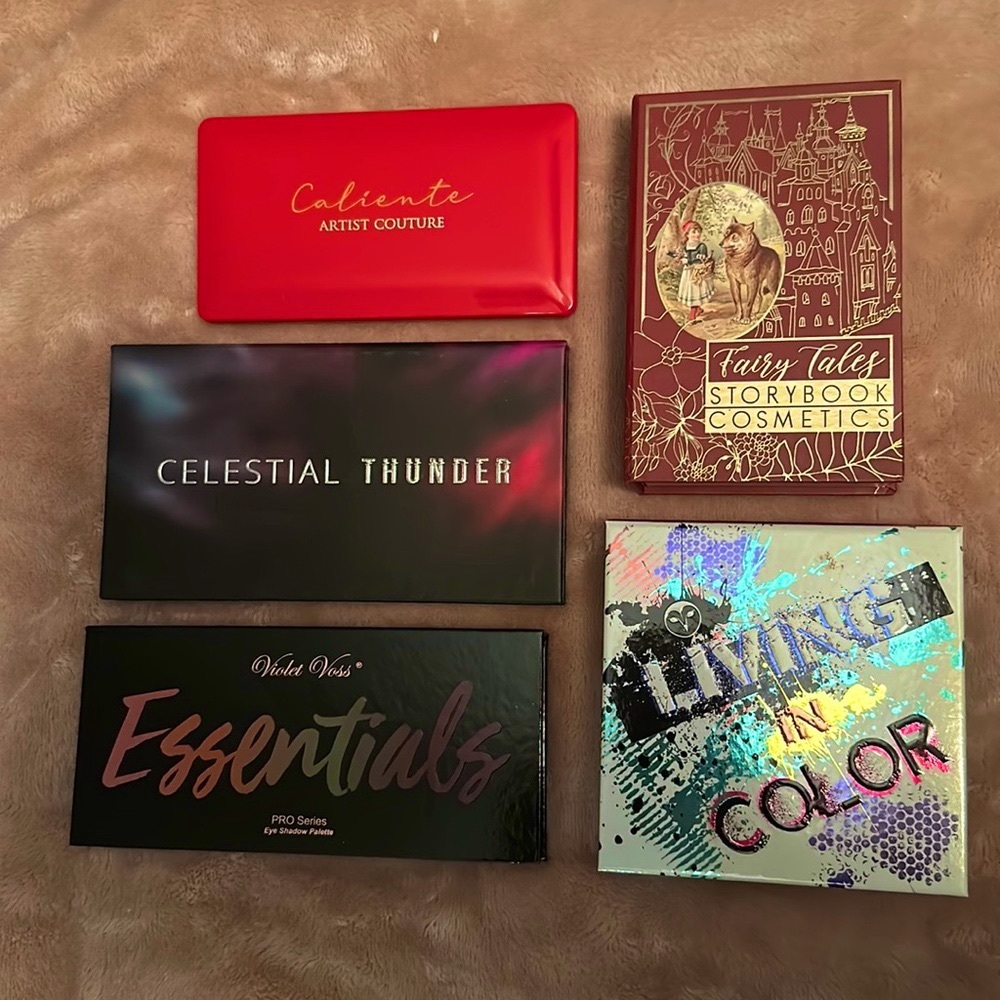 Caliente, Dominique Cosmetics, Violet Voss, Storybook Cosmetics.